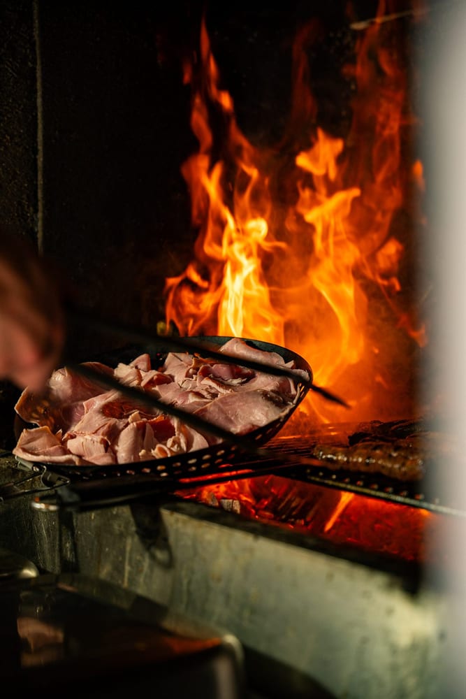 Réalisation Neopure — grillade au feu de bois
